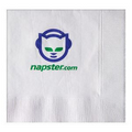 White 1-Ply Coin Edge Emboss Beverage Napkin (Grande Line)